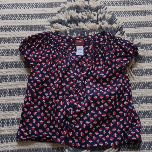 Tea Collection Other - Tea Collection Cotton Floral Shirt